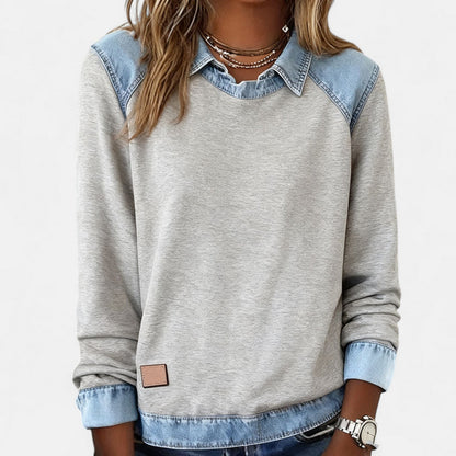 Women's Long Sleeve Blouse | Casual Collar Style 11