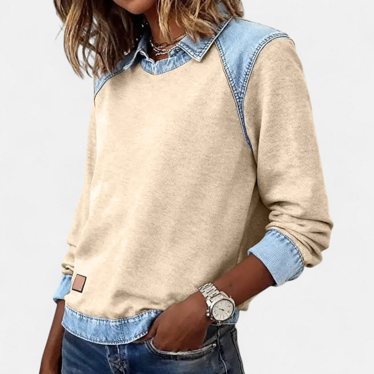 Women's Long Sleeve Blouse | Casual Collar Style 13