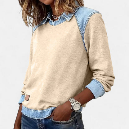 Women's Long Sleeve Blouse | Casual Collar Style 13