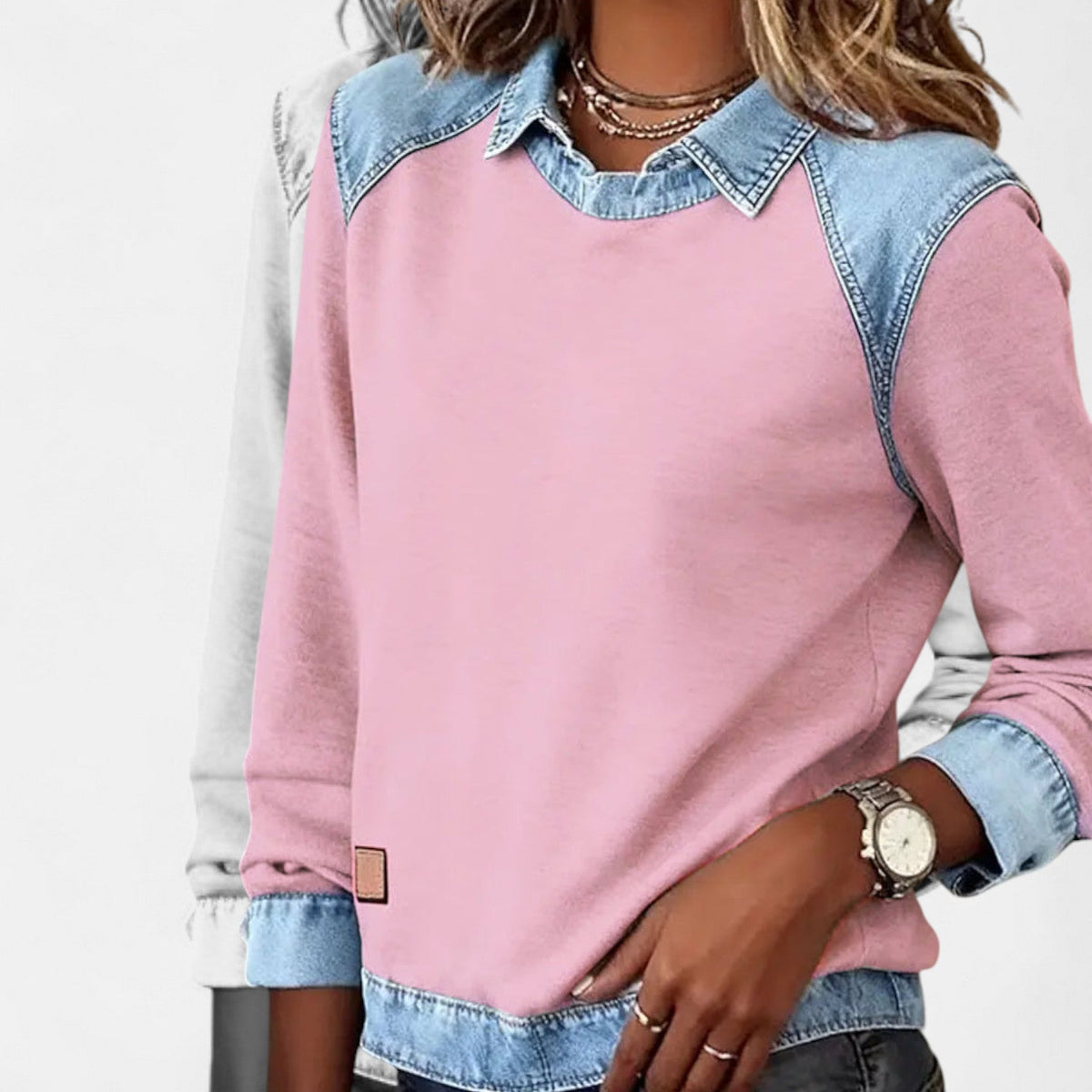 Women's Long Sleeve Blouse | Casual Collar Style 15