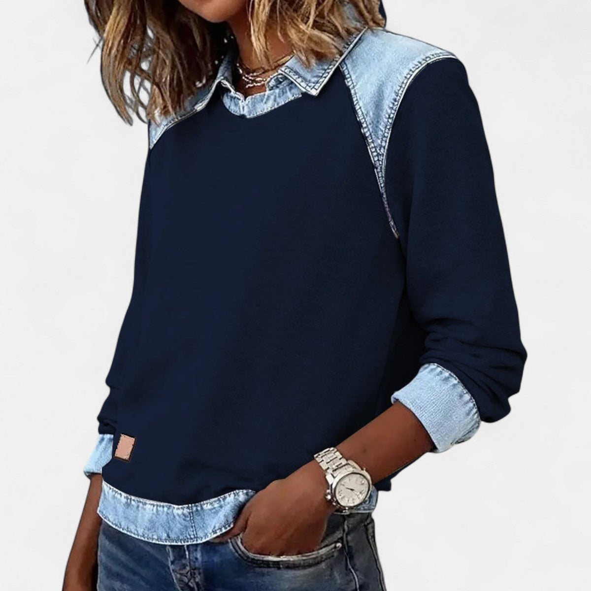 Women's Long Sleeve Blouse | Casual Collar Style 7