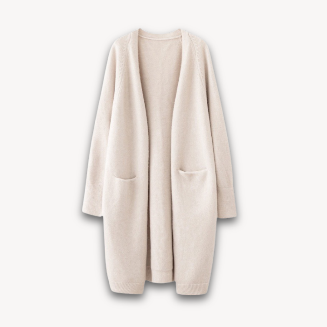 Chic Longline Open Front Cardigan for Versatile Wear