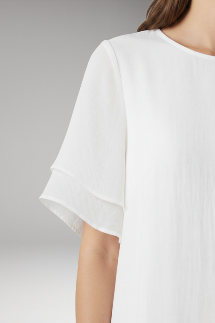 Women's Maxi Dress | Unfitted Dress With A Layered Hem