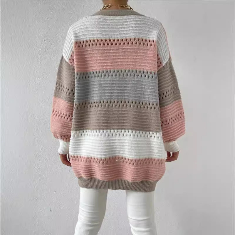 Women's Oversized Cardigan | Open Front & Relaxed Fit
