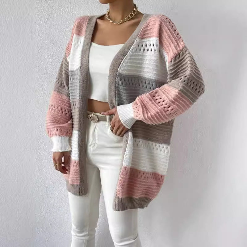 Women's Oversized Cardigan | Open Front & Relaxed Fit