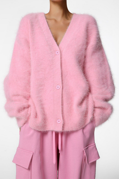 Women's Oversized Cardigan | Warm & Fuzzy Knit