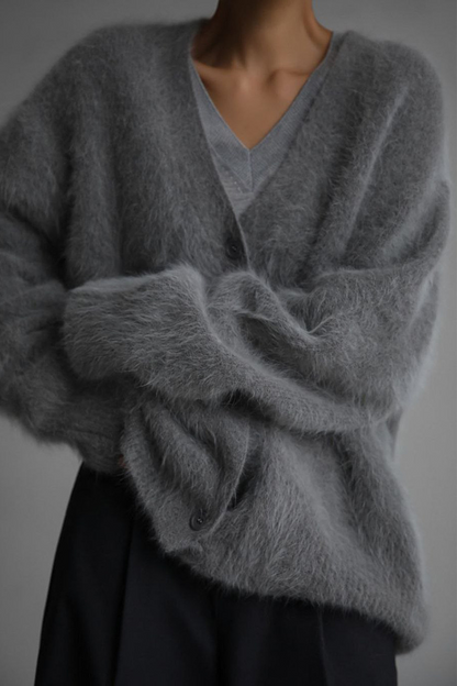 Women's Oversized Cardigan | Warm & Fuzzy Knit