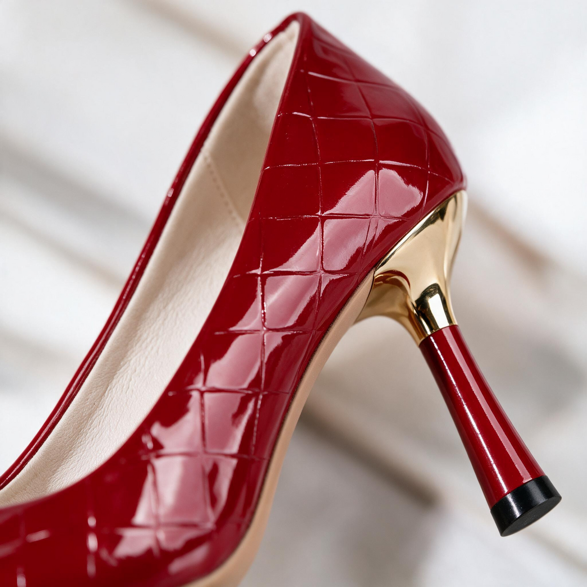 Women's Patent Heels | Pointed Toe & Cushioned Comfort 5