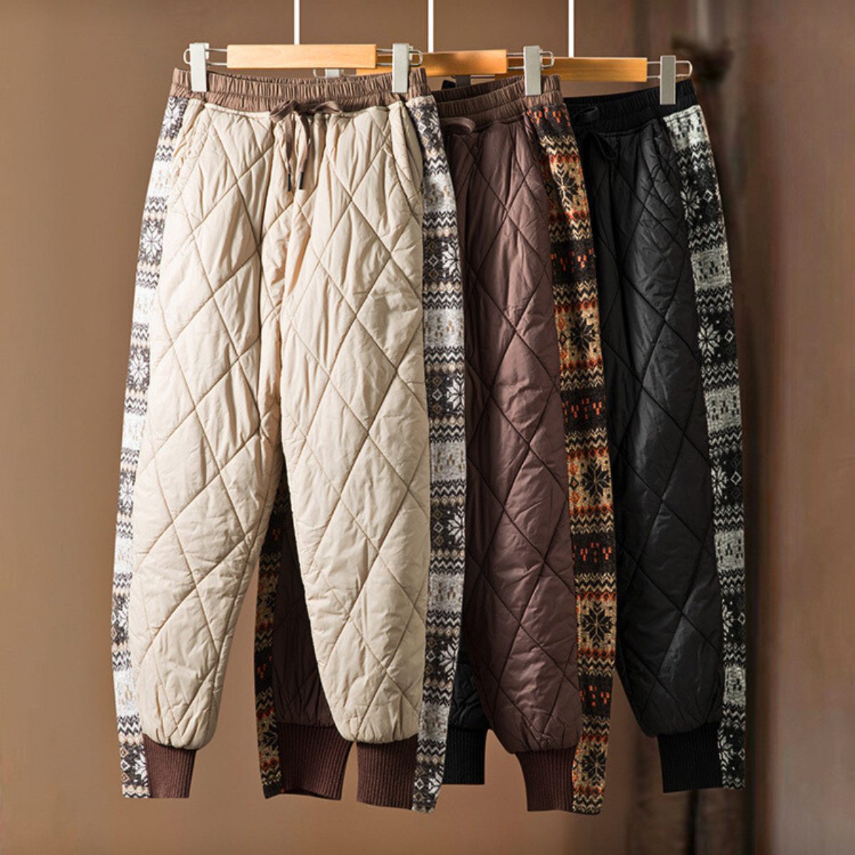 Women's Quilted Pants | Cosy Warmth & Comfort Fit 5