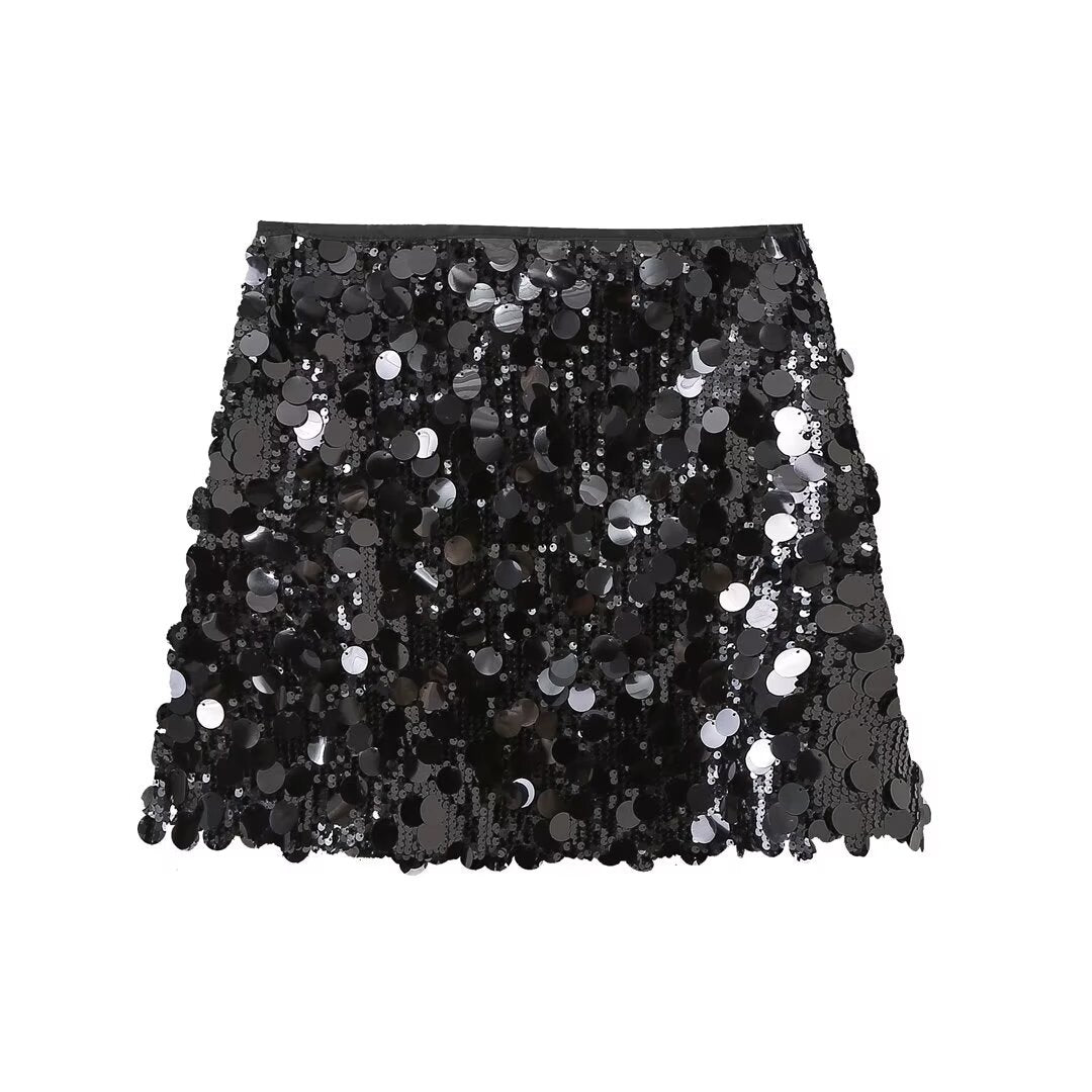 Women's Sequin Mini Skirt | Fitted & Eye-Catching