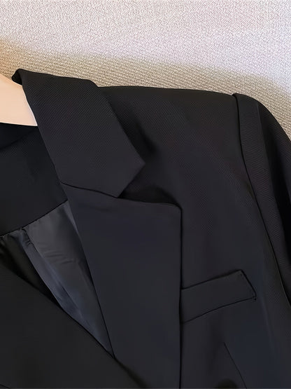 Women's Double-Breasted Blazer for All-Season Events
