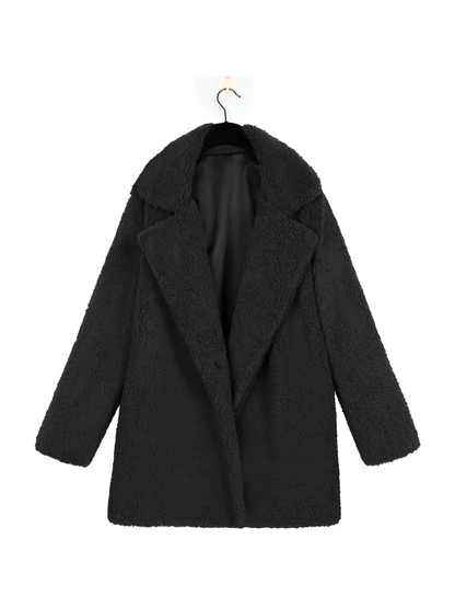 Women's Teddy Coat | Short Fit & Cosy Warmth