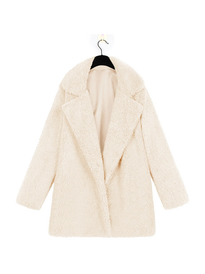 Women's Teddy Coat | Short Fit & Cosy Warmth