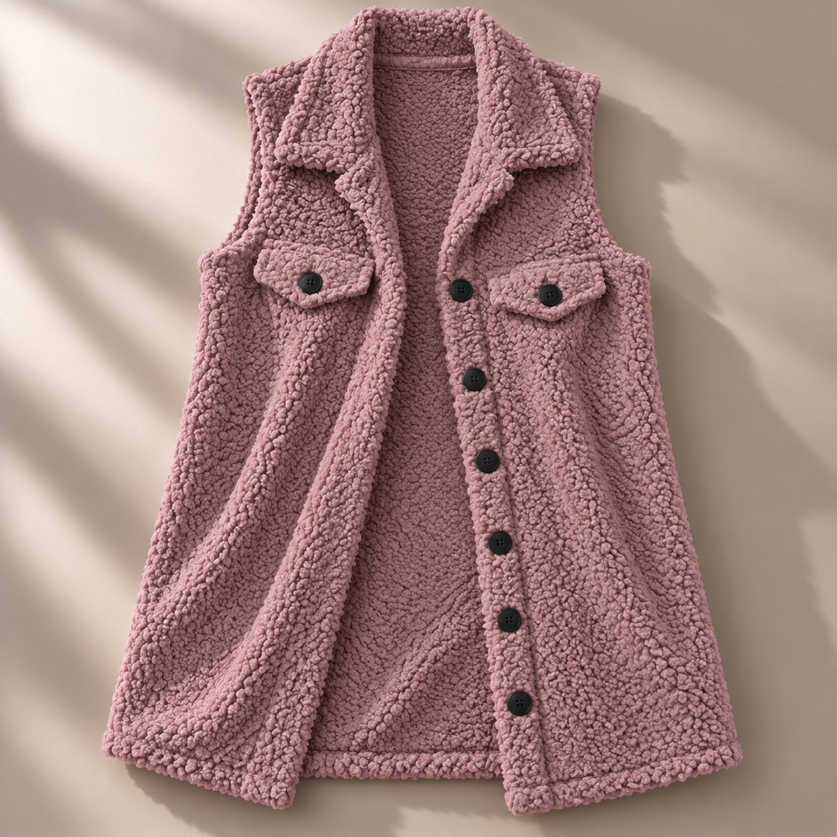 Women's Teddy Vest | Warm & Longline 15