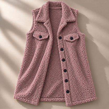 Women's Teddy Vest | Warm & Longline 15