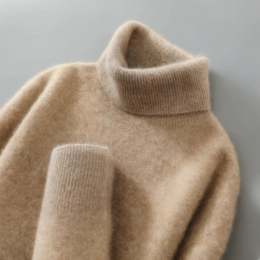 Women's Turtleneck Jumper | Warm & Soft