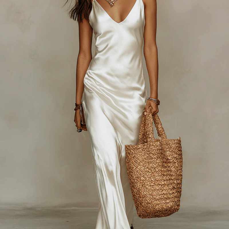 Women's Two-Piece Maxi Dress Set | Layered Elegance & Comfort 8