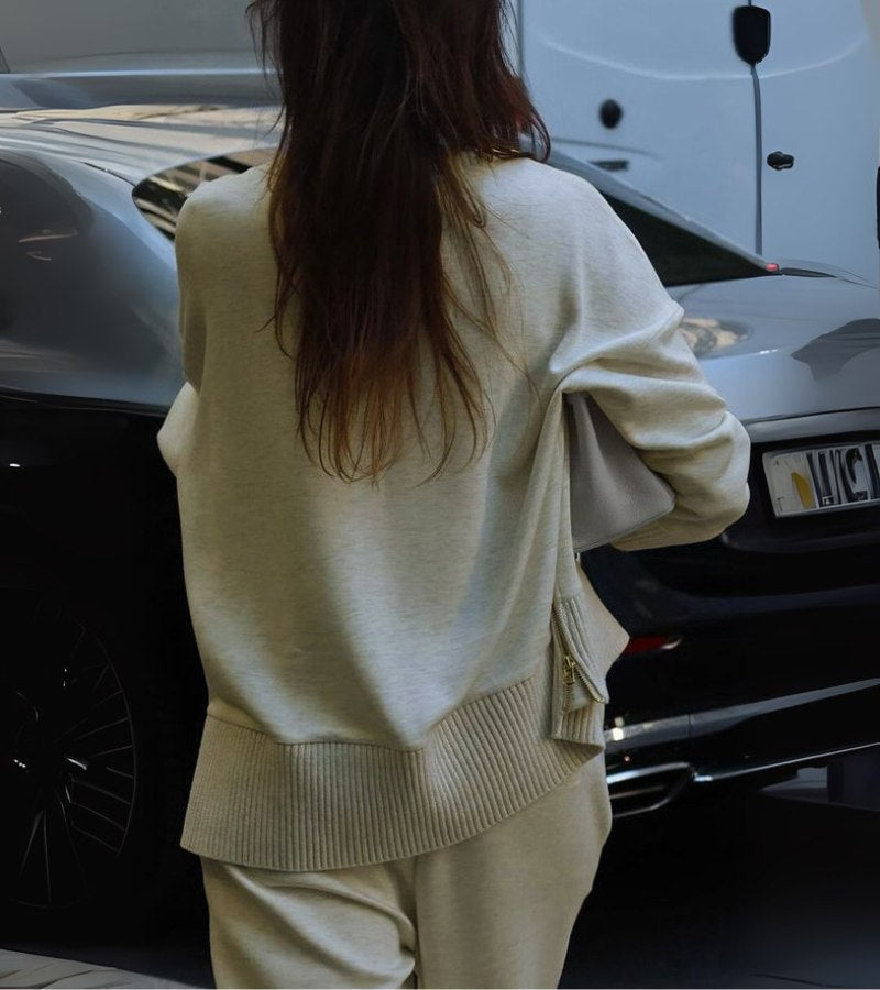 Women's Two-Piece Set | High Collar & Versatile Styling 9