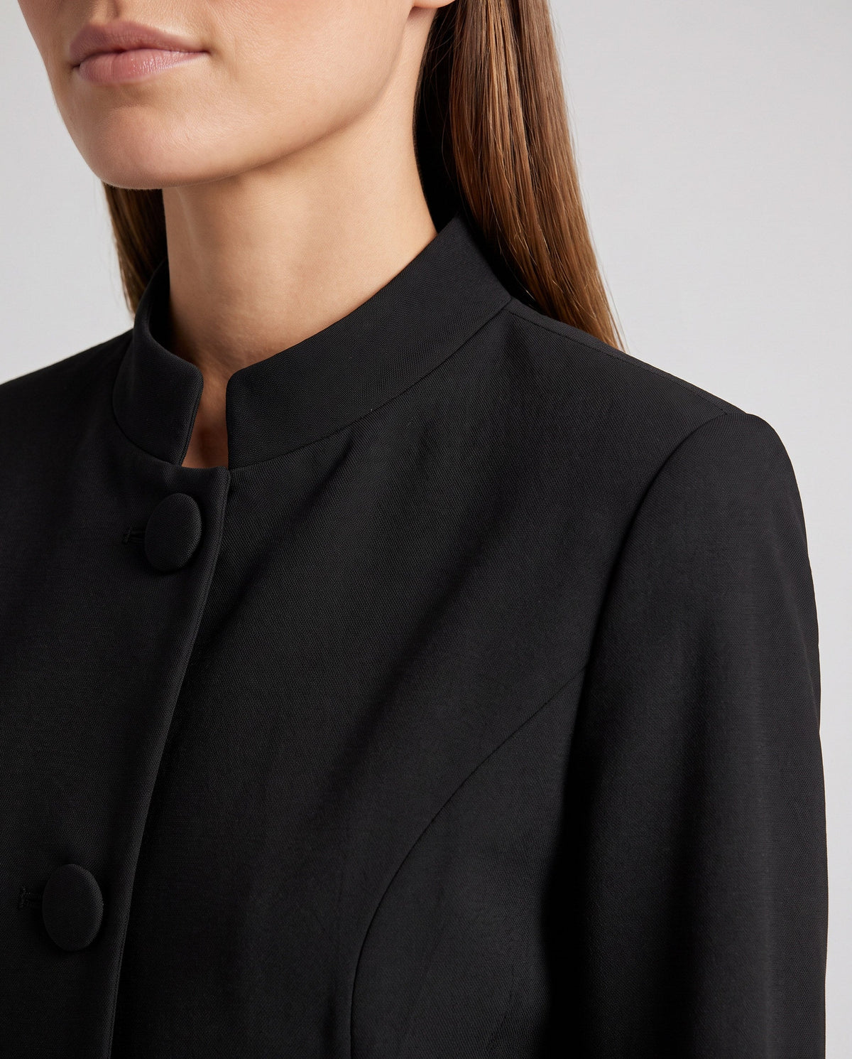 Women's A-Line Button Coat | Structured & Comfortable Fit 7