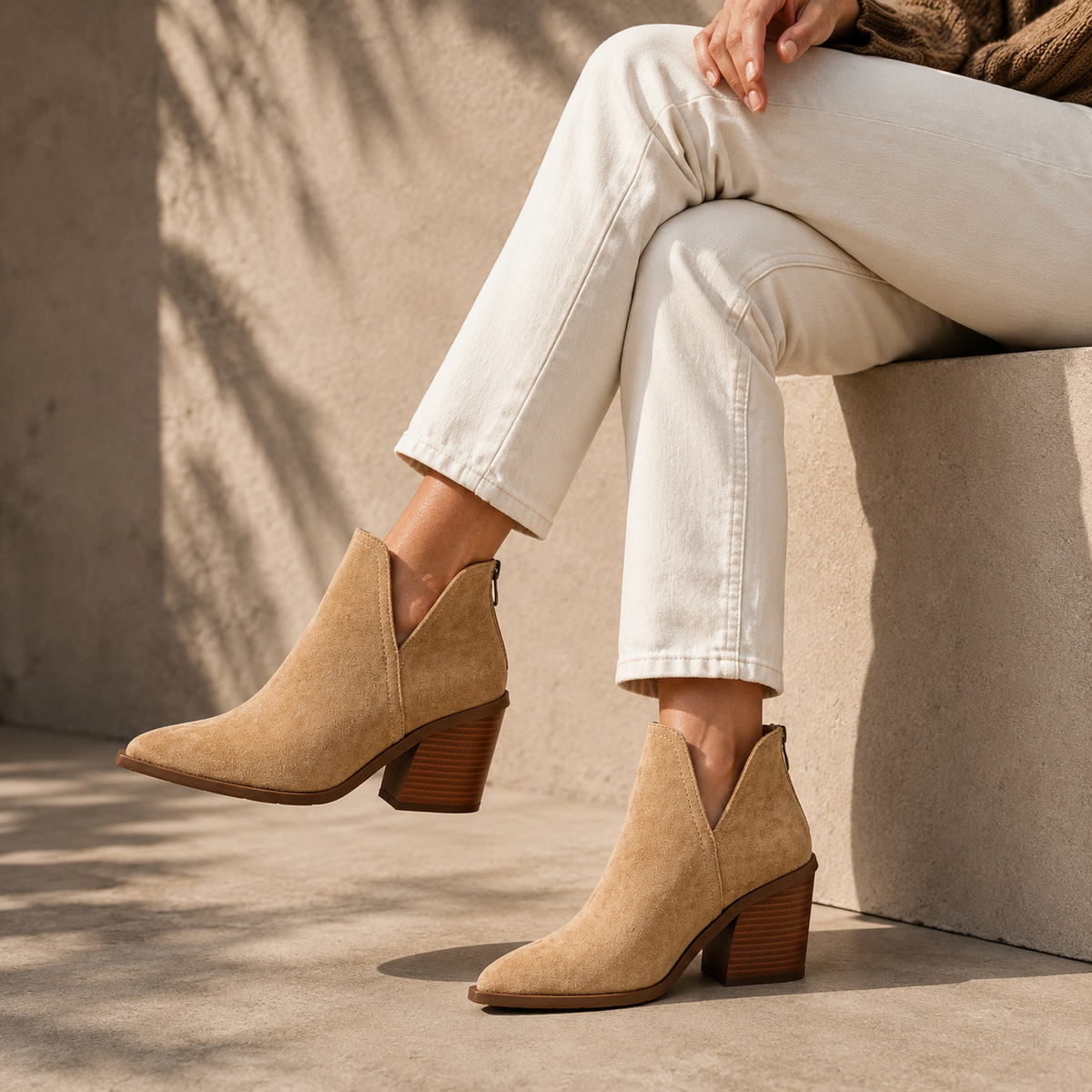 Women's Ankle Boots | Block Heel & All-Day Comfort 8
