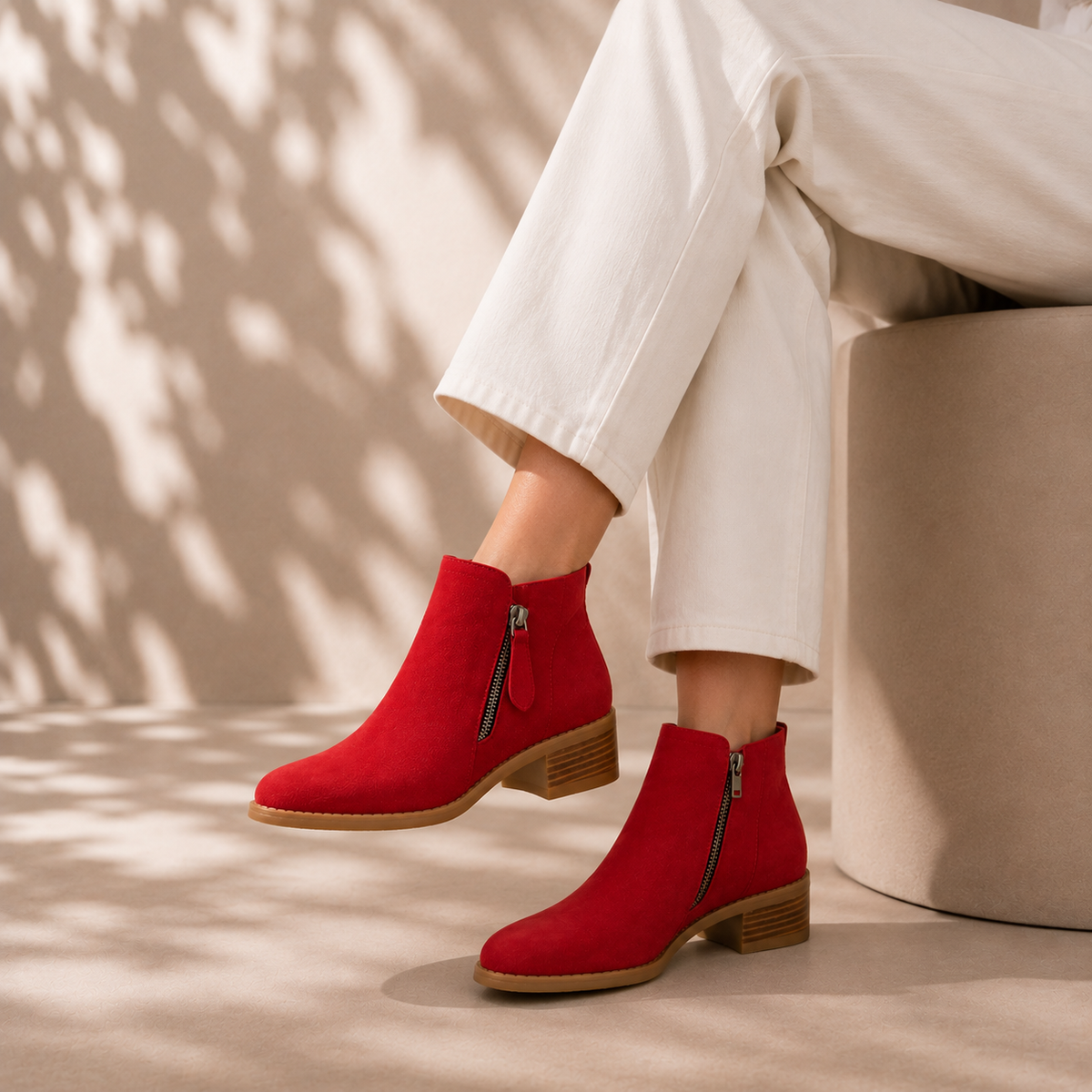 Women's Ankle Boots | Cushioned Comfort & Easy Zip Closure 15