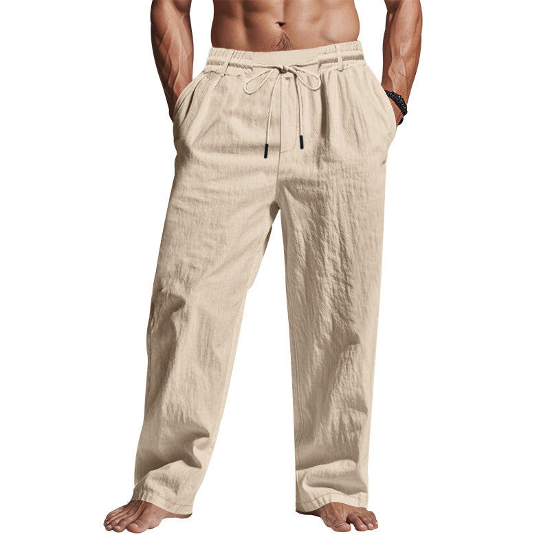 Image of Adam | Men's Drawstring Relaxed Fit Pants