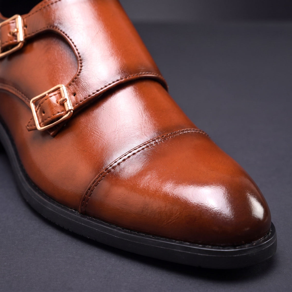Women's Buckle Loafers | Double Strap & Pointed Toe 3