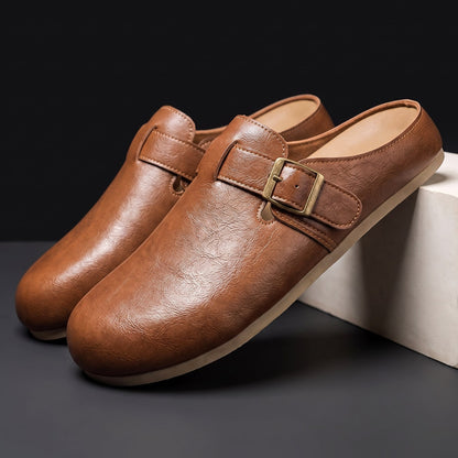 Women's Mules | Adjustable Buckle & Backless Slip-On 1