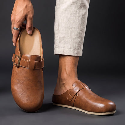 Women's Mules | Adjustable Buckle & Backless Slip-On 2