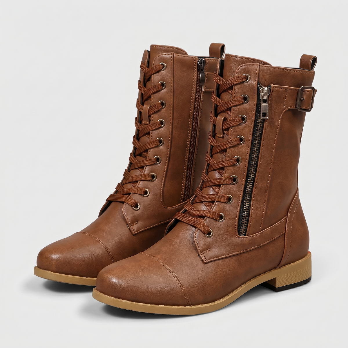 Women's Ankle Boots | Adjustable Lace-Up Fit 4