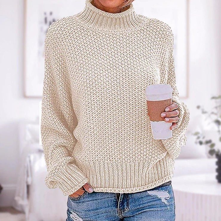 Women's Turtleneck Jumper | Oversized & Cosy Fit 1