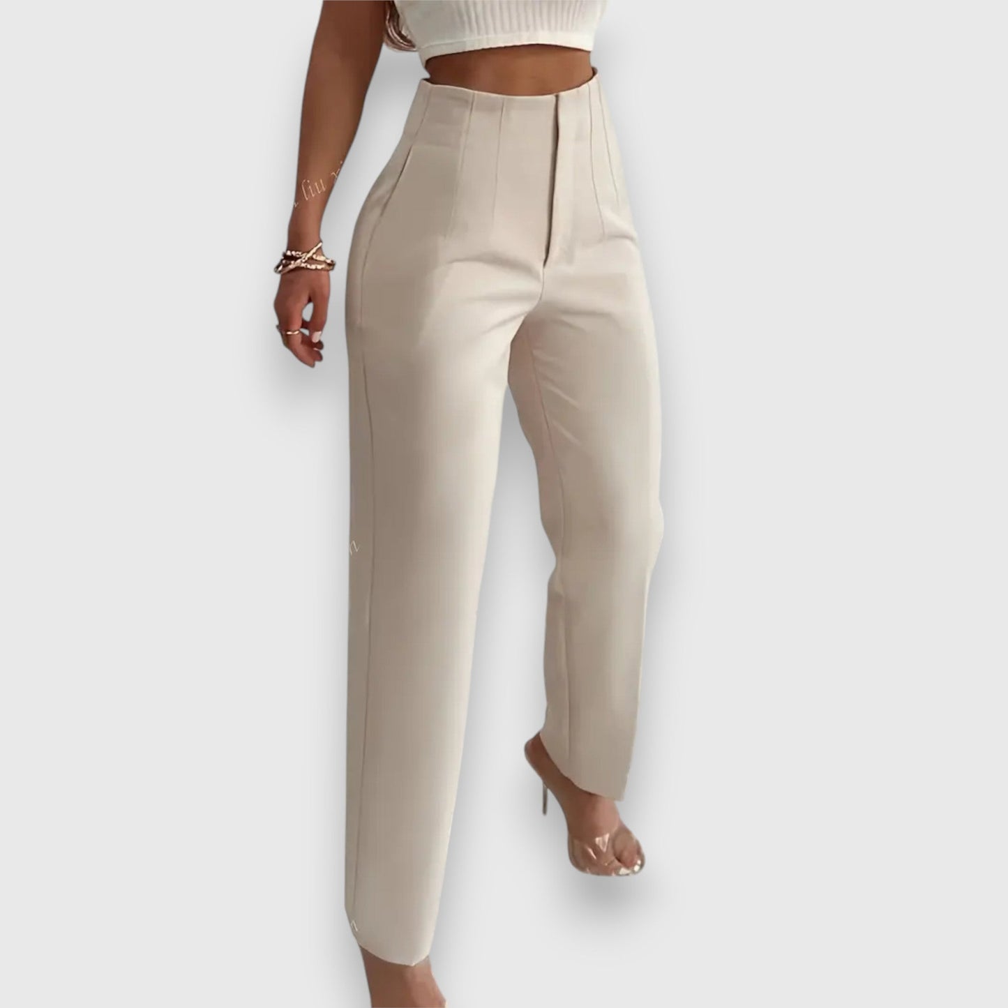Verena - Chic High-Waisted Trousers for Every Occasion