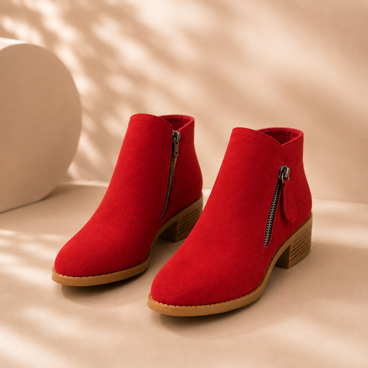 Women's Ankle Boots | Cushioned Comfort & Easy Zip Closure 16