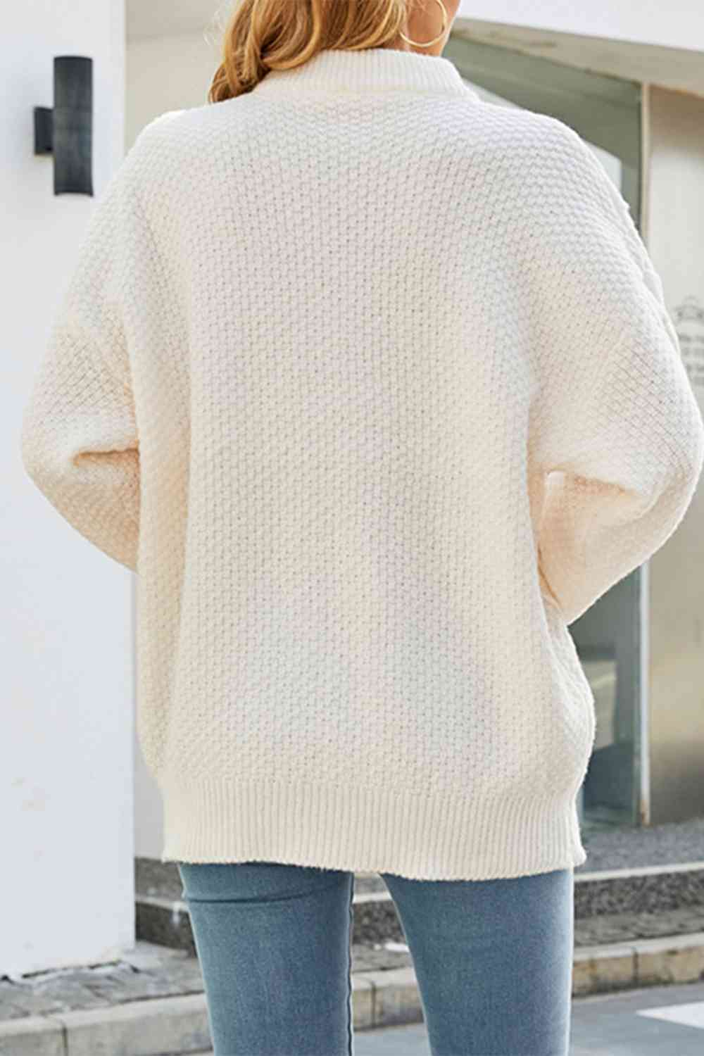 Image of Barbara | Women's Oversized Cable Knit Sweater