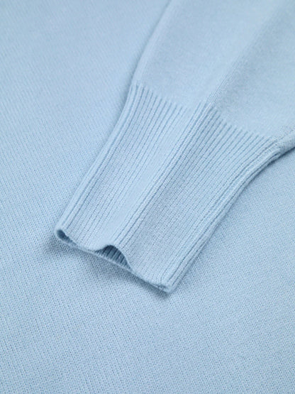 Women's Oversized Turtleneck Sweater | Relaxed Fit & Ribbed Knit