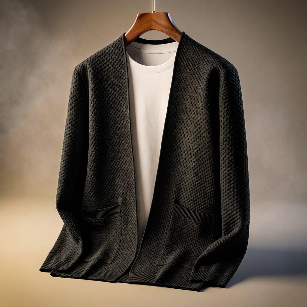 Women's Honeycomb Knit Cardigan | Lightweight & Soft