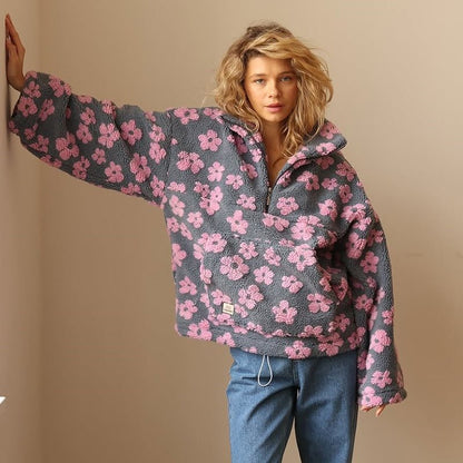 Women's Floral Jumper | Oversized & Warm 5