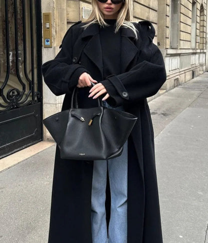 Image of Charlotte | Women's Long Oversized Trench Coat
