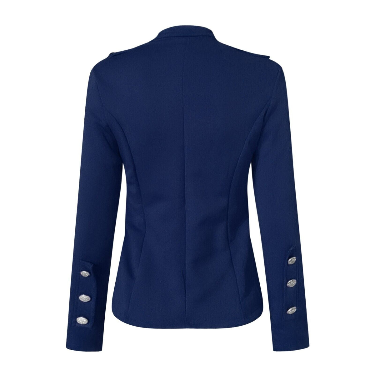 Image of Clara | Women's Button Front Fitted Military Jacket