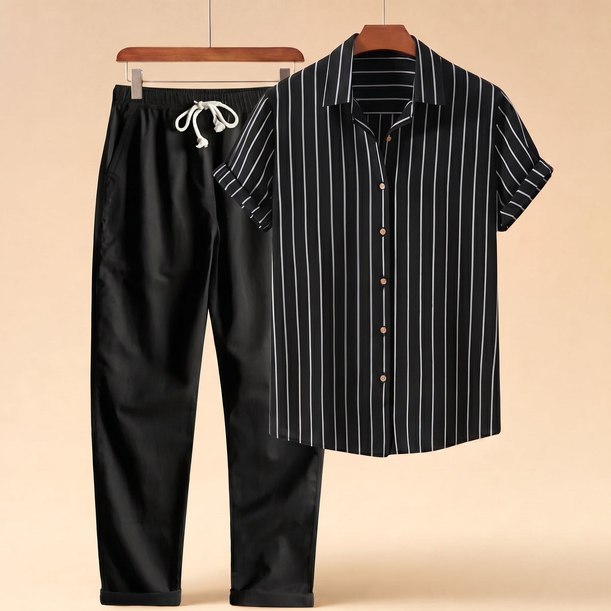 Women's Striped Resort Set | Breezy & Relaxed Fit 6