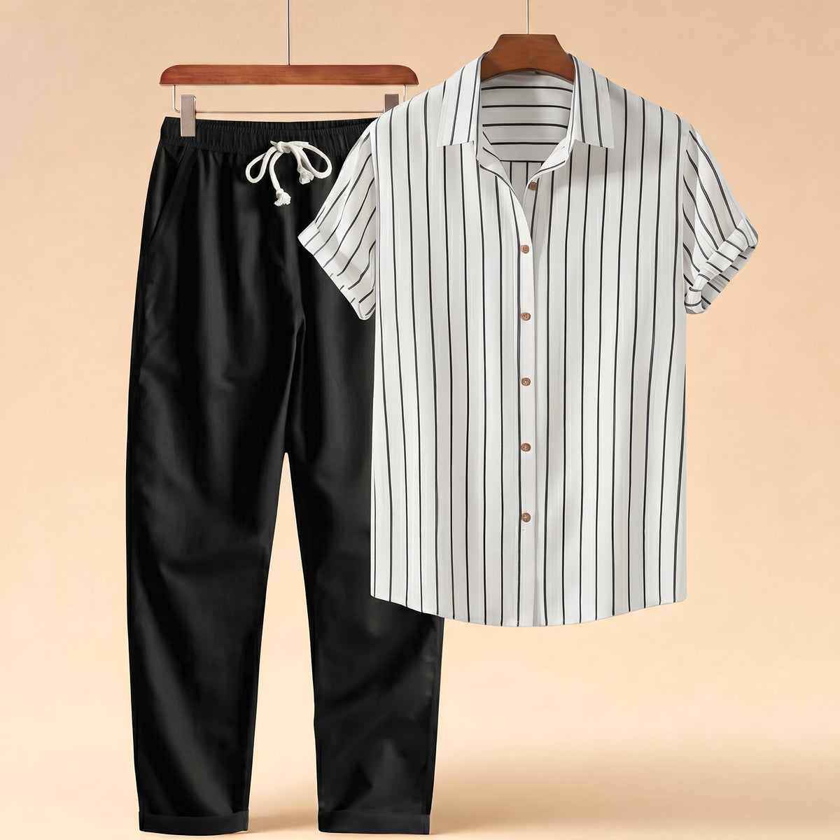 Women's Striped Resort Set | Breezy & Relaxed Fit 5