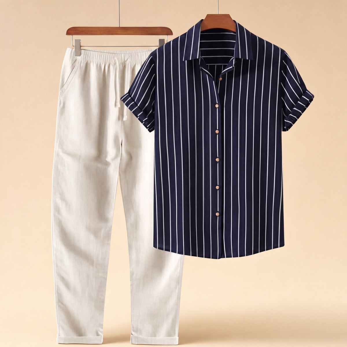 Women's Striped Resort Set | Breezy & Relaxed Fit 1