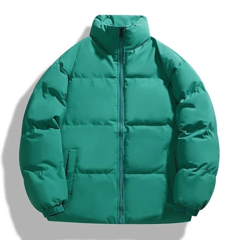 Men's Lightweight Puffer Jacket | High Collar & Warm 4