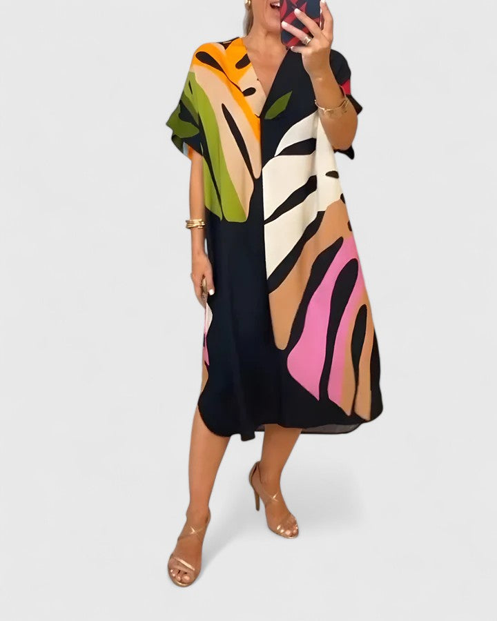 Cymarie | Chic Fabric Dress for Any Occasion