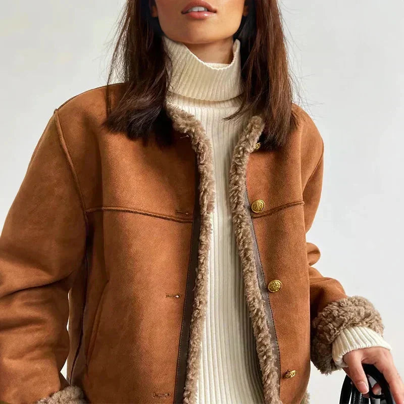 Adelina | Luxurious Leather Jacket Carol & Margaret Wilmington