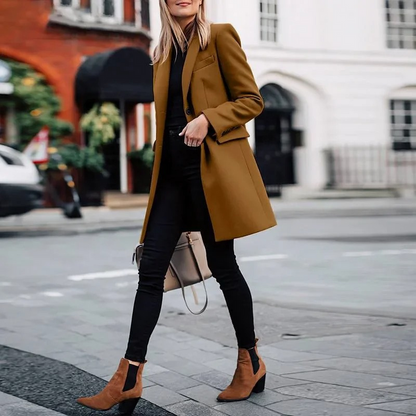 Women's Trench Coat | Tailored Fit & Notch Collar 6