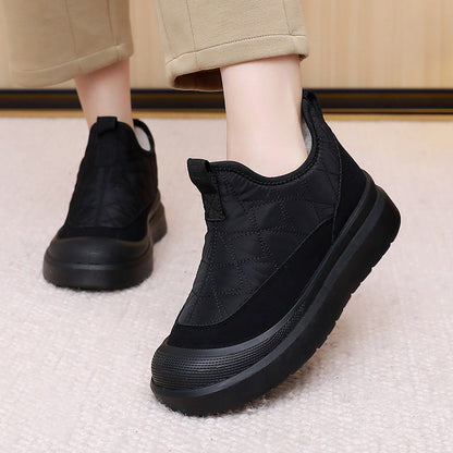 Women's Plateau Slip-On Boots | Quilted & Comfortable 3