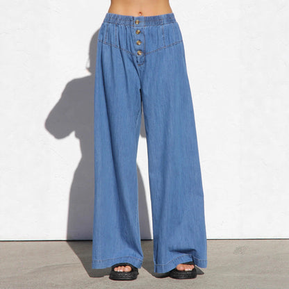 Women's Wide Leg Jeans | High Waist & Comfort Fit 2