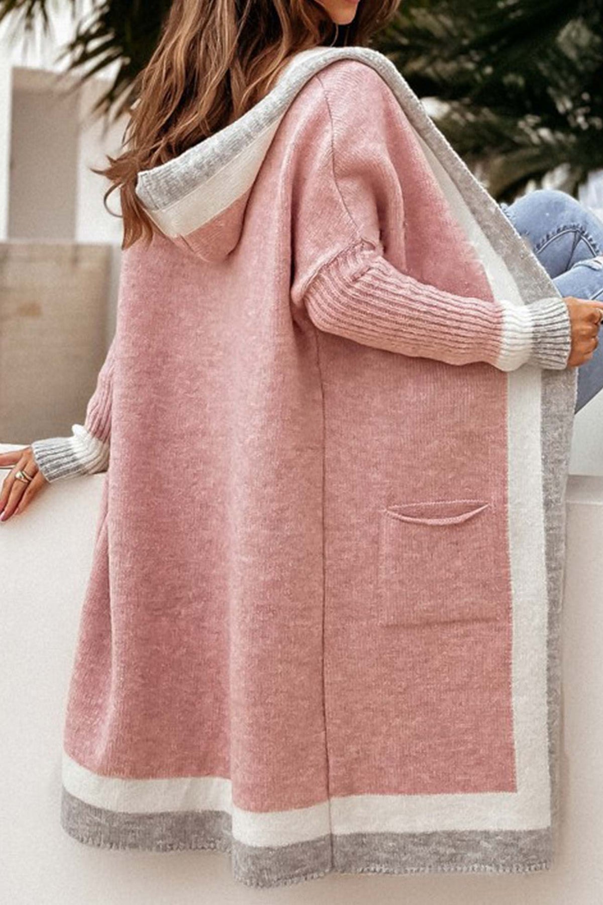 Women's Long Open Cardigan | Lightweight Layering 8