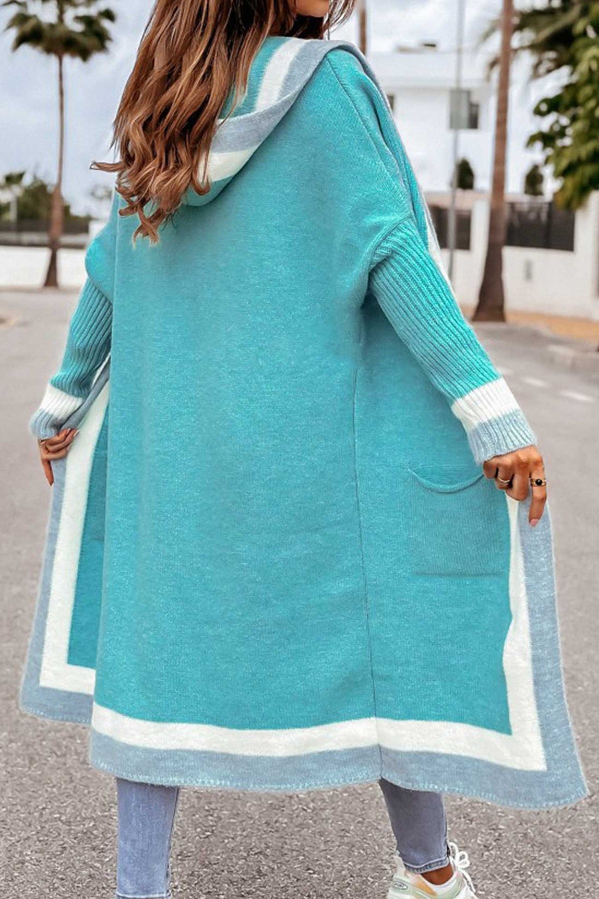 Women's Long Open Cardigan | Lightweight Layering 9